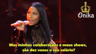 Nicki Minaj  Monster LIVE LegendadoPTBR [upl. by Anauj410]