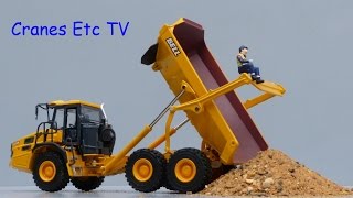 USK Bell B30E Articulated Dump Truck by Cranes Etc TV [upl. by Oam]