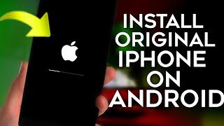 Real iPhone System Install On Android Complete 100✓True Method  No Fake [upl. by Arataj773]