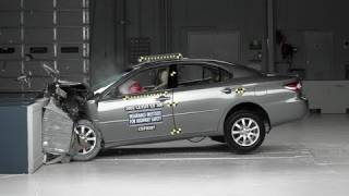 2002 Lexus ES 300 moderate overlap IIHS crash test [upl. by Sadnak208]