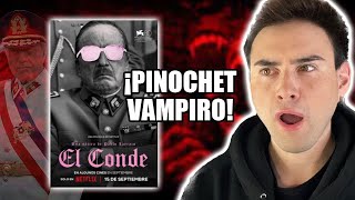 REACCIÓN Trailer quotEl Condequot 2023 Pinochet Vampiro [upl. by Khorma]