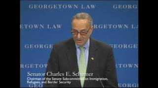 Schumer Part 2 of 4  6th Annual Immigration Law and Policy Conference [upl. by Anesusa]