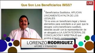 Beneficiarios legales del IMSS [upl. by Snowber813]