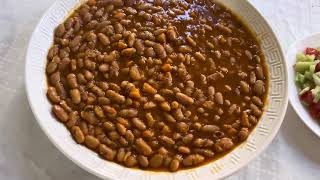 Receta facil de judias frijoles [upl. by Burgener]