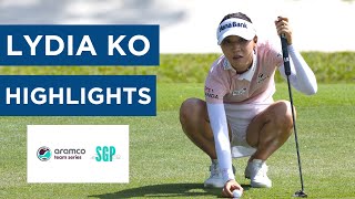 Lydia Ko  Final Round Highlights  66 6  Aramco Team Series  Singapore [upl. by Hahnert790]