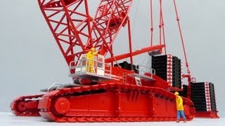 Conrad Liebherr LR 1750 Crawler Crane Wagenborg Part 2 of 2 by Cranes Etc TV [upl. by Sirovat]