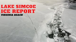 LAKE SIMCOE ICE REPORT [upl. by Nus]