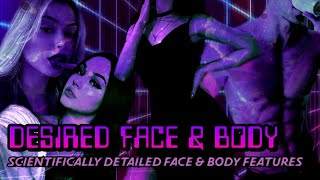 ⛔scientifically amp anatomically detailed🧬 DESIRED FACE amp BODY SUBLIMINAL [upl. by Eterg]