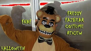 FREDDY FAZBEAR Child Costume UNBOXING Review HALLOWEEN FNAF Five Nights at Freddys OskieWhiskie [upl. by Nalced146]