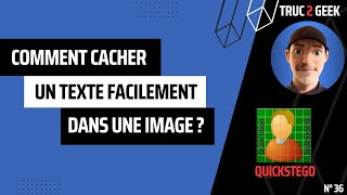 💙 quotComment cacher un texte dans une image stéganographie quot 📄🖼️ [upl. by Ecahc]