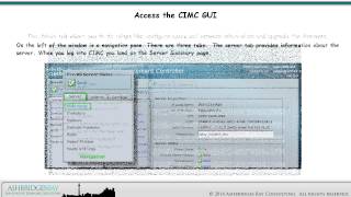 Day 1 UC on CSeries CIMC Configuration and Use [upl. by Htez]