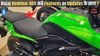 2024 New Bajaj Dominar 400 BS7  New Features Update amp Mileage Price [upl. by Onailime]