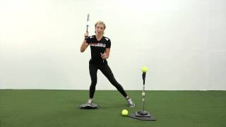 Softball Hitting Drill 1 2 3 Callista Balko [upl. by Dahsra]