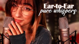 ASMR  EartoEar Pure Whispers to Sleep💖 quotShh its okayquot quotI love youquot amp Comforting Affirmations [upl. by Raasch]