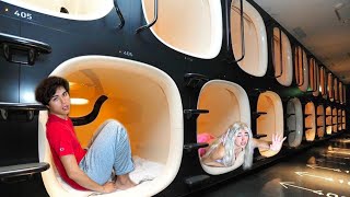 Last To Leave Capsule Hotel Wins 100000 [upl. by Issak]