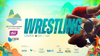 ISF U15 Gymnasiade Rio 2023  Wrestling  248 [upl. by Okomot729]