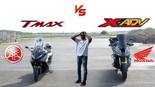 TMAX 560 vs XADV 750 [upl. by Moureaux]