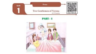 Two Gentlemen of VeronaTamil AJ Cronin  Part 112th standard 1st unit Prose [upl. by Tolkan780]