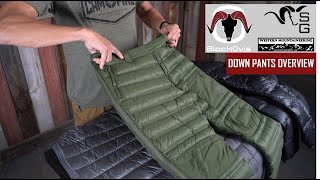 The Ultimate Down Pants Overview for Hunting [upl. by Idelia370]