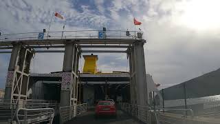 Autofähre Teneriffa boarding car ferry La Gomera Tenerife [upl. by Hiamerej295]