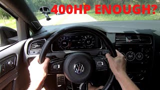 MK75 APR STAGE 2 GOLF R POV DRIVE PULLS Ft 2020 SHELBY GT500 [upl. by Nuj]