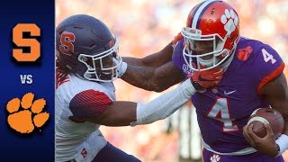 Syracuse vs Clemson Football Highlights 2016 [upl. by Gunilla]