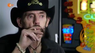 Lemmy Kilmister Motörhead last Interview in german TV ZDF 20151120 720p English Part 1 of 2 [upl. by Nylarad]