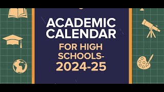 AP High Schools Academic Calendar 202425 AP School Academic Calendar 202425 అకడమిక్ క్యాలెండర్ [upl. by Erhart]