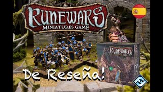 De Reseña RUNEWARS juego de miniaturas español [upl. by Shanda90]