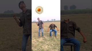 Matching twin brotherr flying body parts vs Eating mango egg amp Catching brown catt funny video [upl. by White]