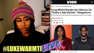 Diddy Cowboy Carter and Lizzo be QUITTING  Lukewarm Ti LIVE [upl. by Sivrad]