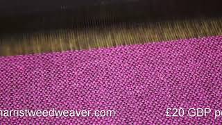 Weaving Harris Tweed on my hattersley loom [upl. by Ronacin]