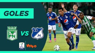 Nacional vs Millonarios 22  Liga BetPlay Dimayor 2022I  Cuadrangulares Fecha 2 [upl. by Bebe565]