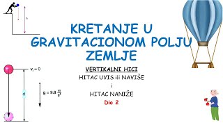 Kretanje u gravitacionom polju Zemlje  vertikalni hici dio 2  Enginist Show Ep 49 [upl. by Nahtanod238]