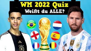 10 Fußball Quiz Fragen WM 2022  Fußball Quiz 2022 [upl. by Uhile372]