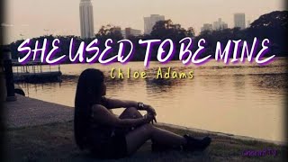 She used to be Mine  Cover by Chloe Adams Lyrics [upl. by Gaston]