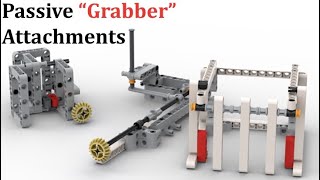 4 levels of quotGrabberquot Attachments for FLL [upl. by Adnorehs]