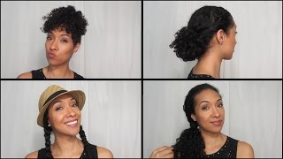 Summer Hairstyles For Naturally Curly Hair [upl. by Muna]