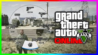 GTA 5 Quick Tip  How To Set A Default Weapon Scroll Wheel GTA V [upl. by Spracklen157]