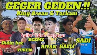 FULL SPIKE KERAS EDAN DIMAS RIVAN YUDI KENDIL DIDIN BAE SADI DUSTIN KAIK RAFLI SUBANG VOLI TARKAM [upl. by Pegasus]