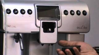 Weekly Cleaning Procedure for Saeco Aulika Focus Coffee Machine [upl. by Enehpets]