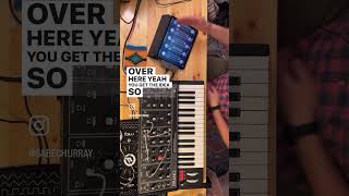 Moog Grandmother 🫱🏻‍🫲🏼 iPad [upl. by Hadlee]