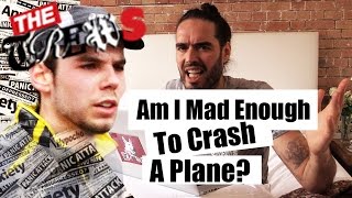 Am I Mad Enough To Crash A Plane Into A Mountain Russell Brand The Trews E287 [upl. by Nauqed77]