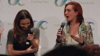 WayHaught at ClexaCon 2017 Reaction to Characters Survival [upl. by Demona]