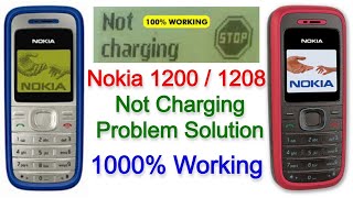 Nokia 120012081209 Not Charging Problem Solution [upl. by Alauqahs]