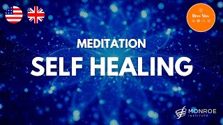 🇺🇸 Guided Meditation  Self Healing  Audio Support Meditation [upl. by Navanod714]