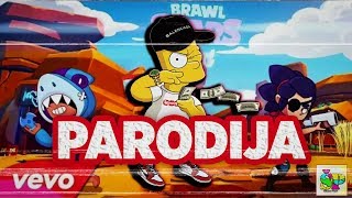 IMPERATOR FX  BRAWL STARS PJESMA PARODIJA [upl. by Shaia629]