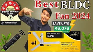 VGuard Insight G BLDC Fan l Smart Ceiling Fan Remote controlled l Best BLDC Fan 2024⚡ [upl. by Borrell760]