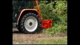 SEPPI M  MINIFORST  light Forestry mulcher  Forstmulcher  trincia forestale leggera [upl. by Gnat]