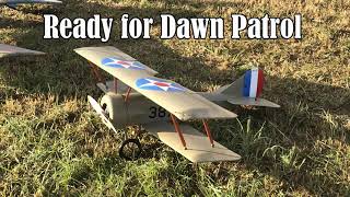 Thomas Morse S4C Scout  Maiden Flight at Flite Fest 2022 [upl. by Nolek198]